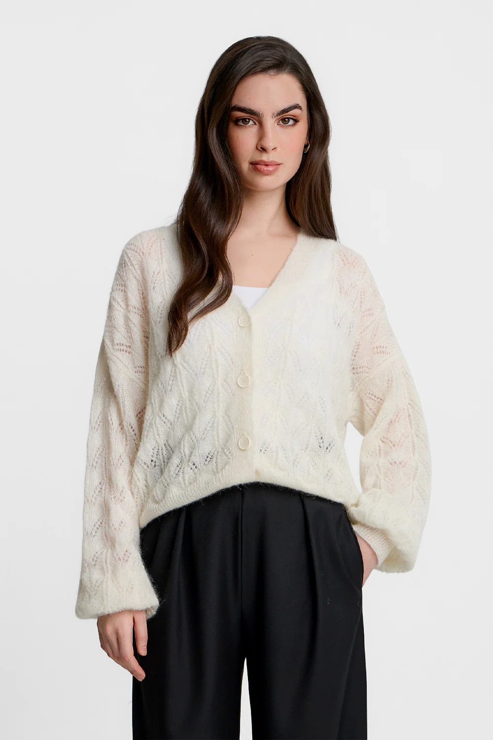 Kardigan Miss Ophelia Creme - Image 3