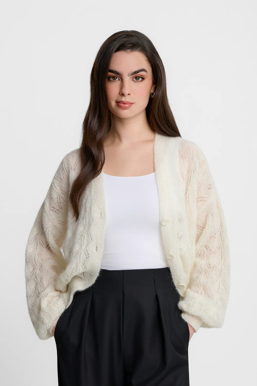 Kardigan Miss Ophelia Creme - Image 7