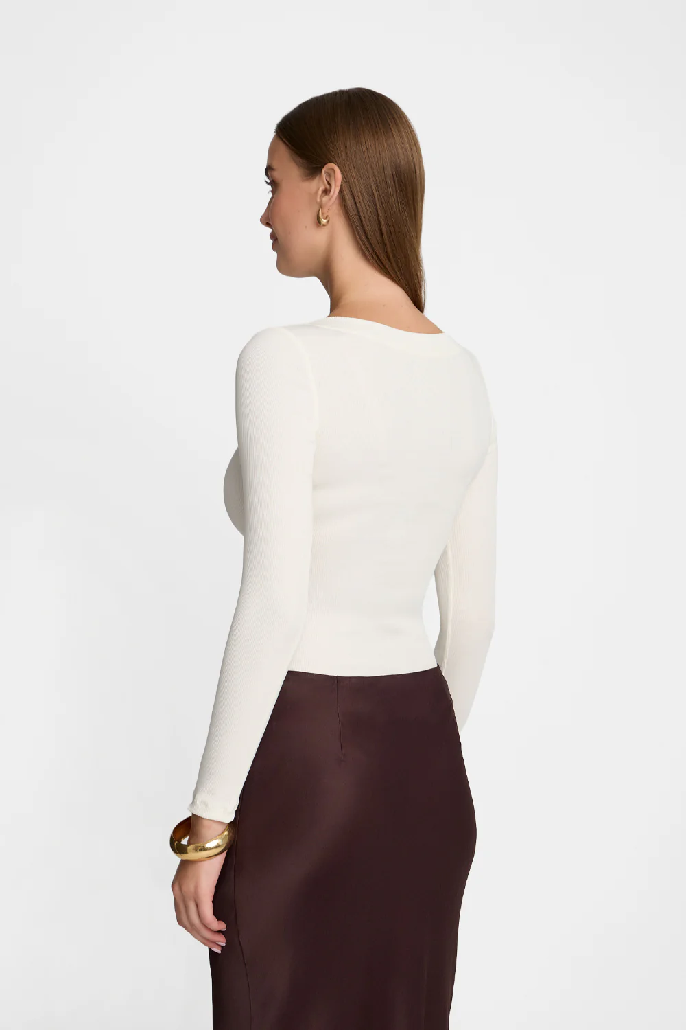 Longsleeve Miss Womanly Off White - Image 7