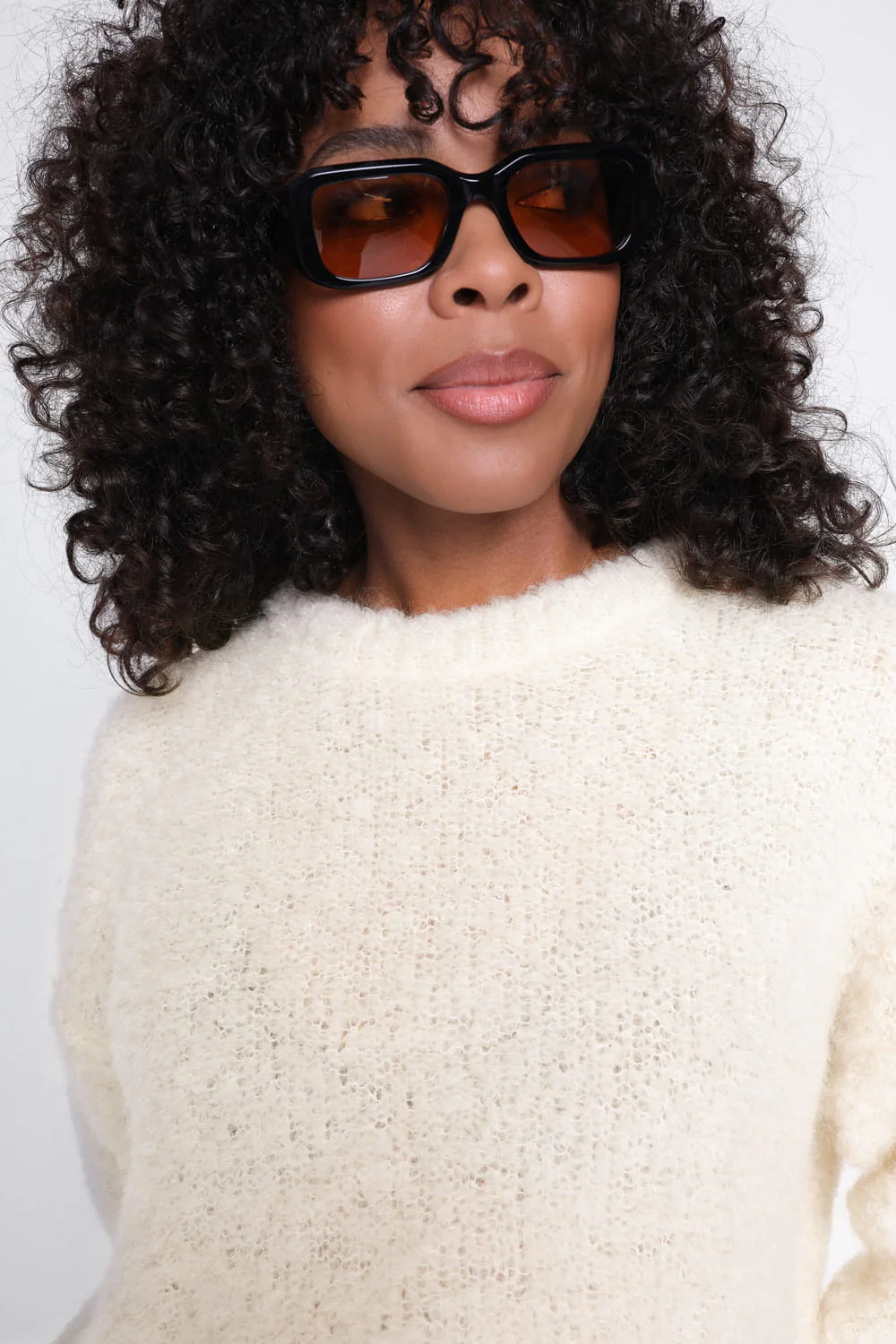 Sweter Miss Fluffy Creme - Image 3
