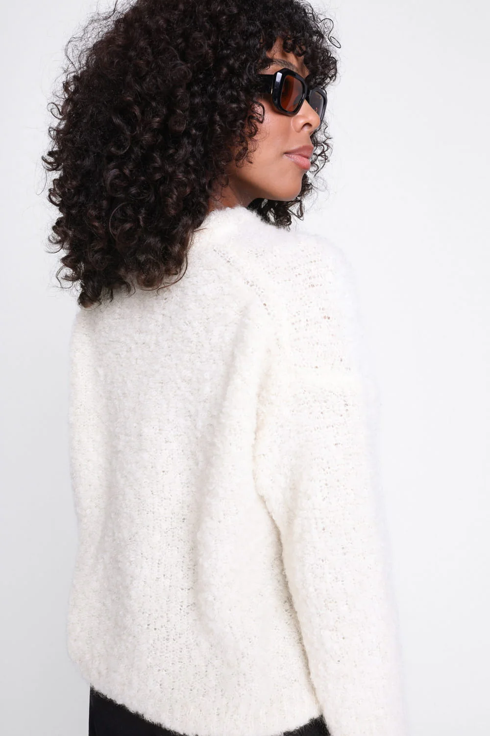 Sweter Miss Fluffy Creme - Image 4