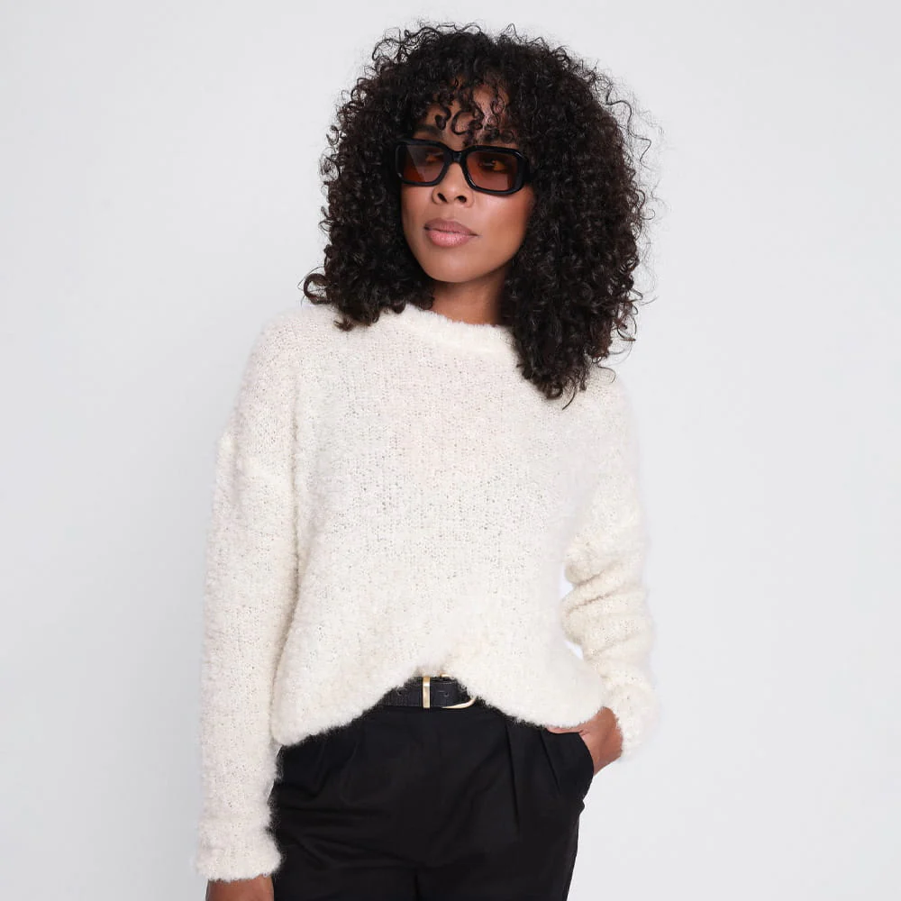 Sweter Miss Fluffy Creme - Image 6