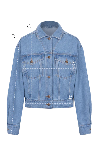 Kurtka Miss Edgy Light Blue - Image 10