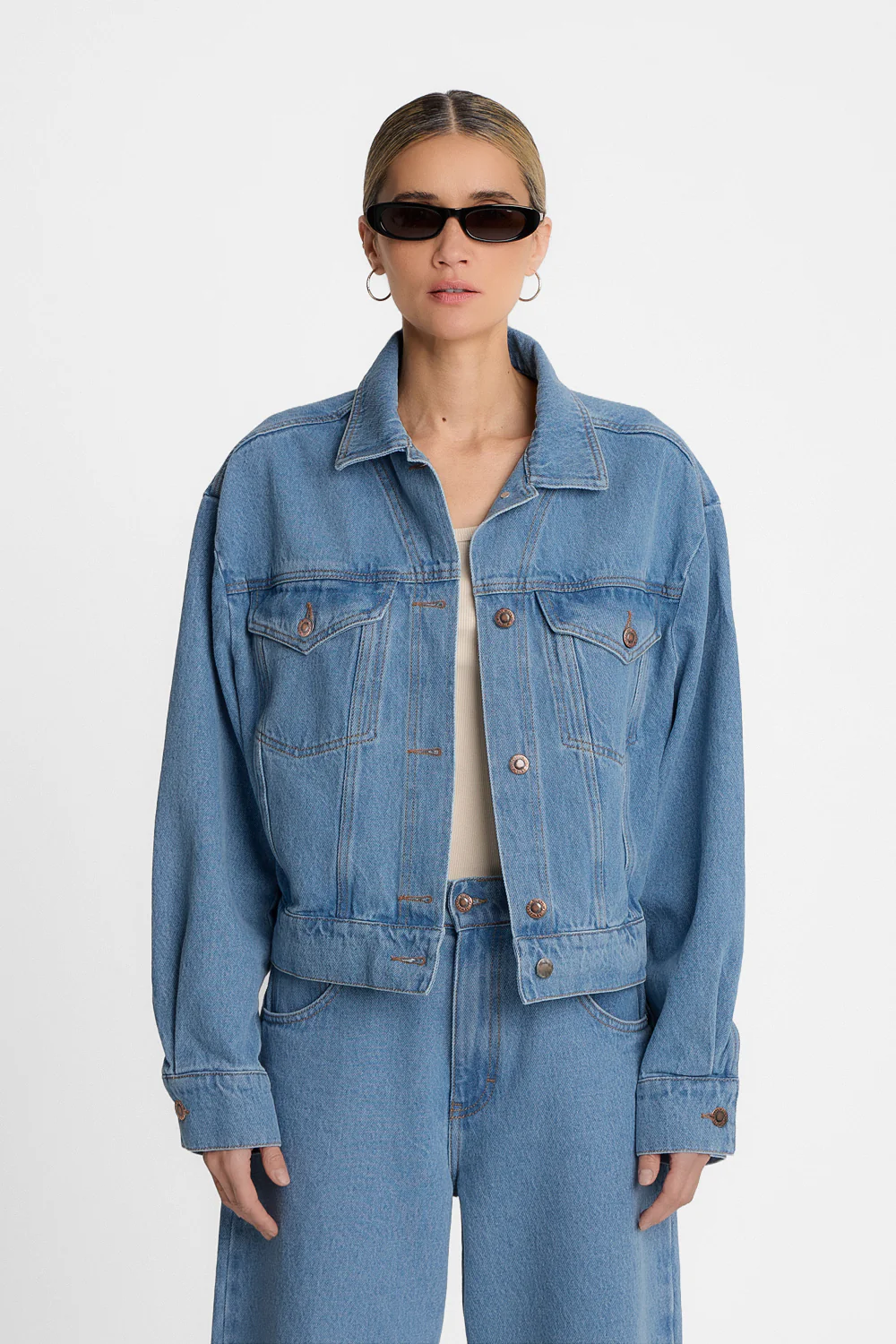 Kurtka Miss Edgy Light Blue - Image 3