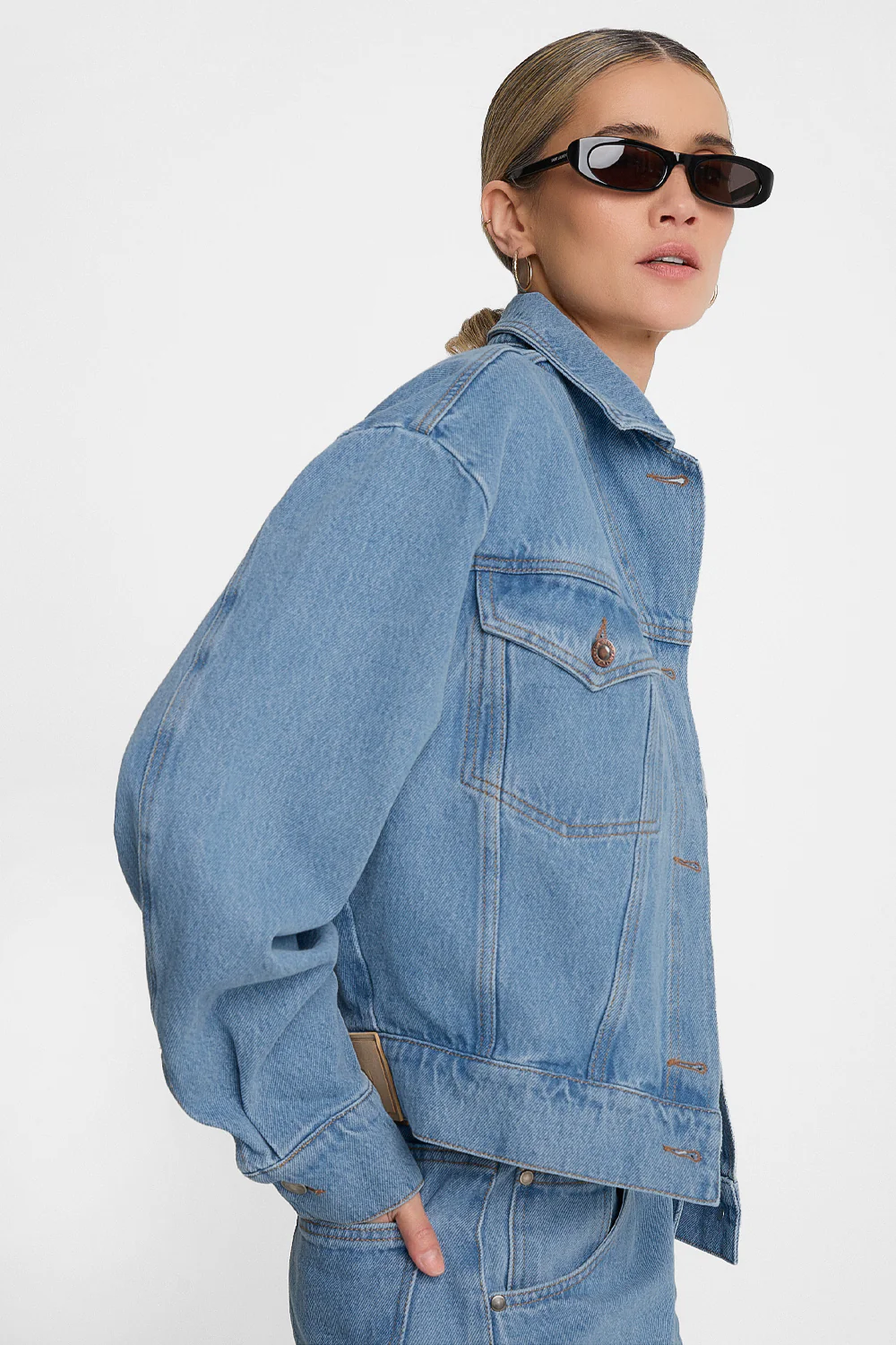 Kurtka Miss Edgy Light Blue - Image 5