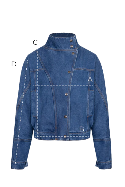 Kurtka Miss Grace Blue - Image 10