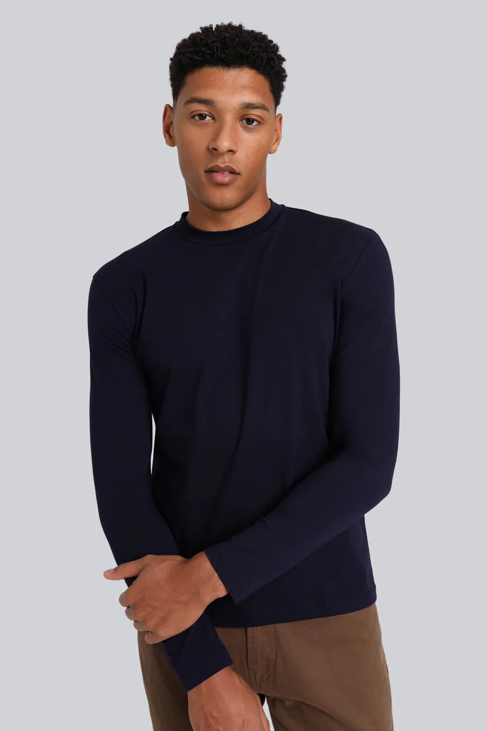 Longsleeve Mr Smooth Navy - Image 3