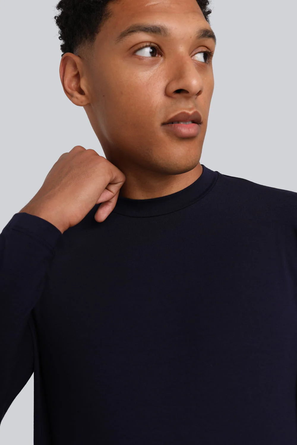 Longsleeve Mr Smooth Navy - Image 4