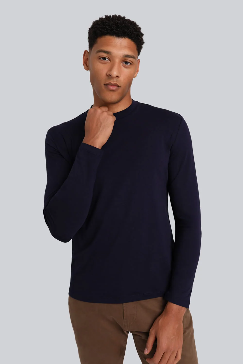 Longsleeve Mr Smooth Navy - Image 5