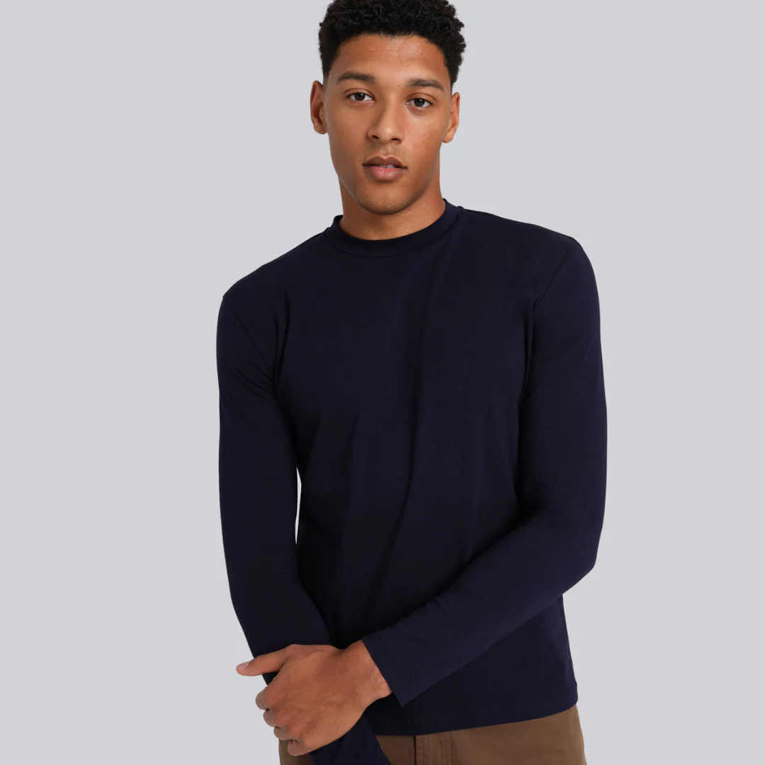 Longsleeve Mr Smooth Navy - Image 7
