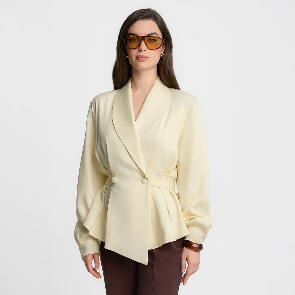 Marynarka Miss Sincere Butter Yellow - Image 7