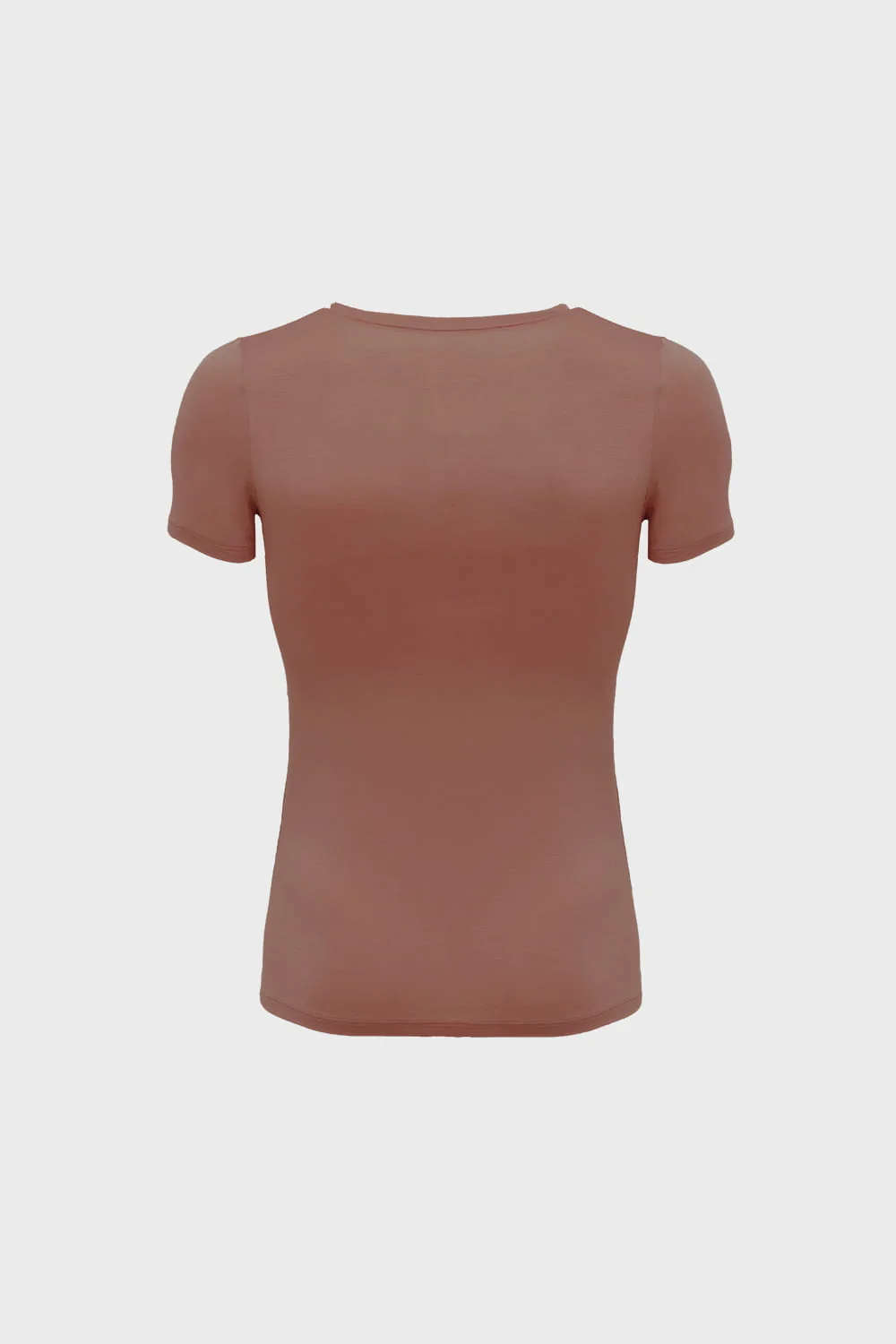 T-shirt Mr Invisible C-neck Chocolate - Image 2