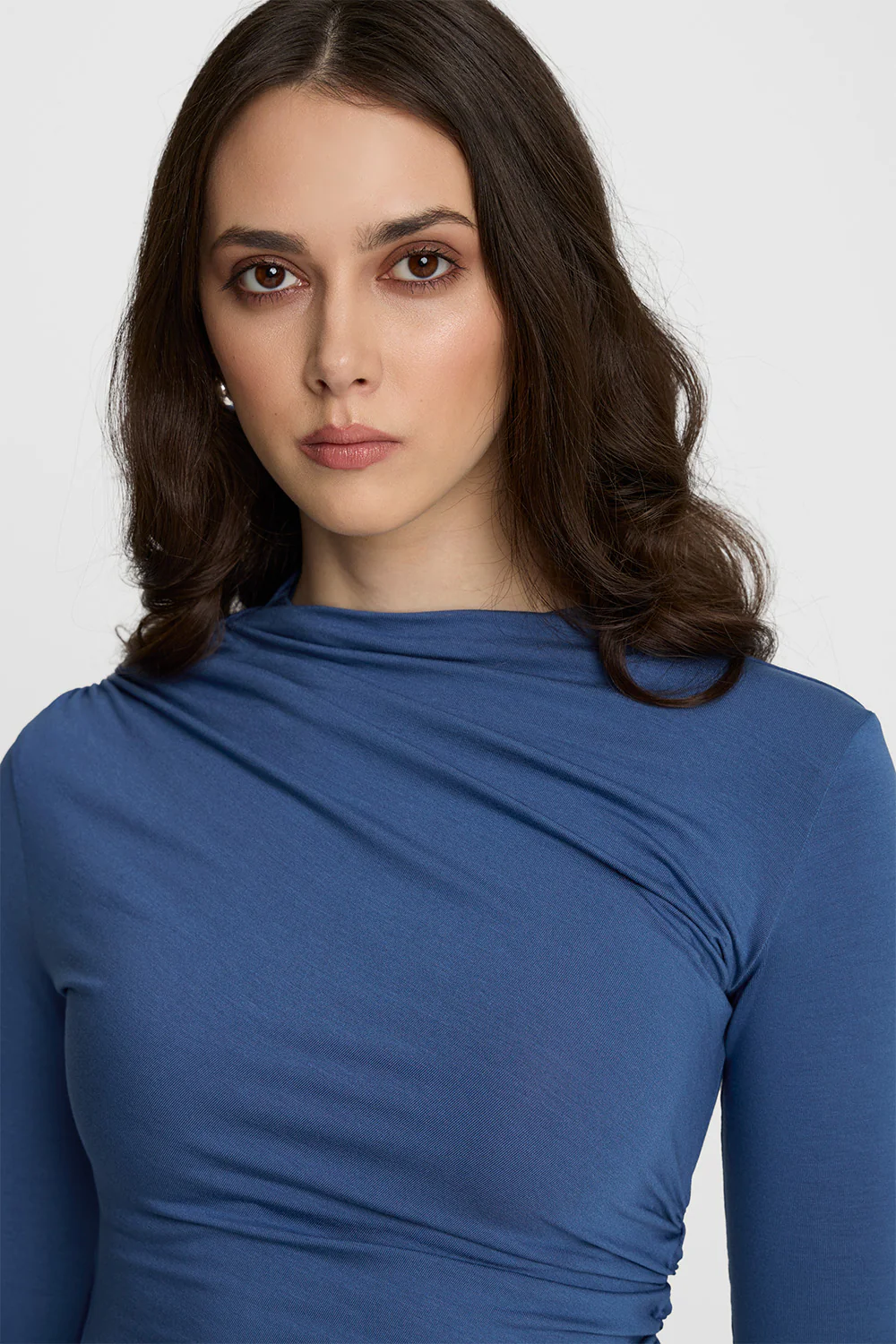 Longsleeve Miss Sculptural Vintage Blue - Image 3