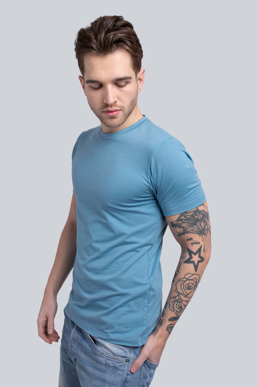 T-shirt Mr Classic Blue - Image 3