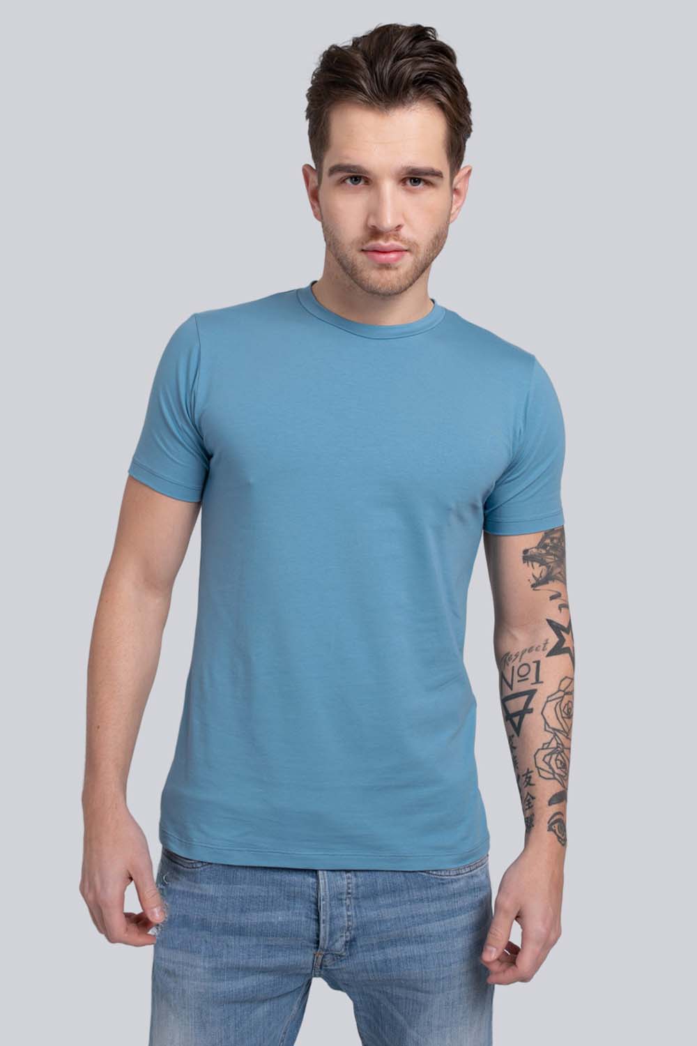 T-shirt Mr Classic Blue - Image 4