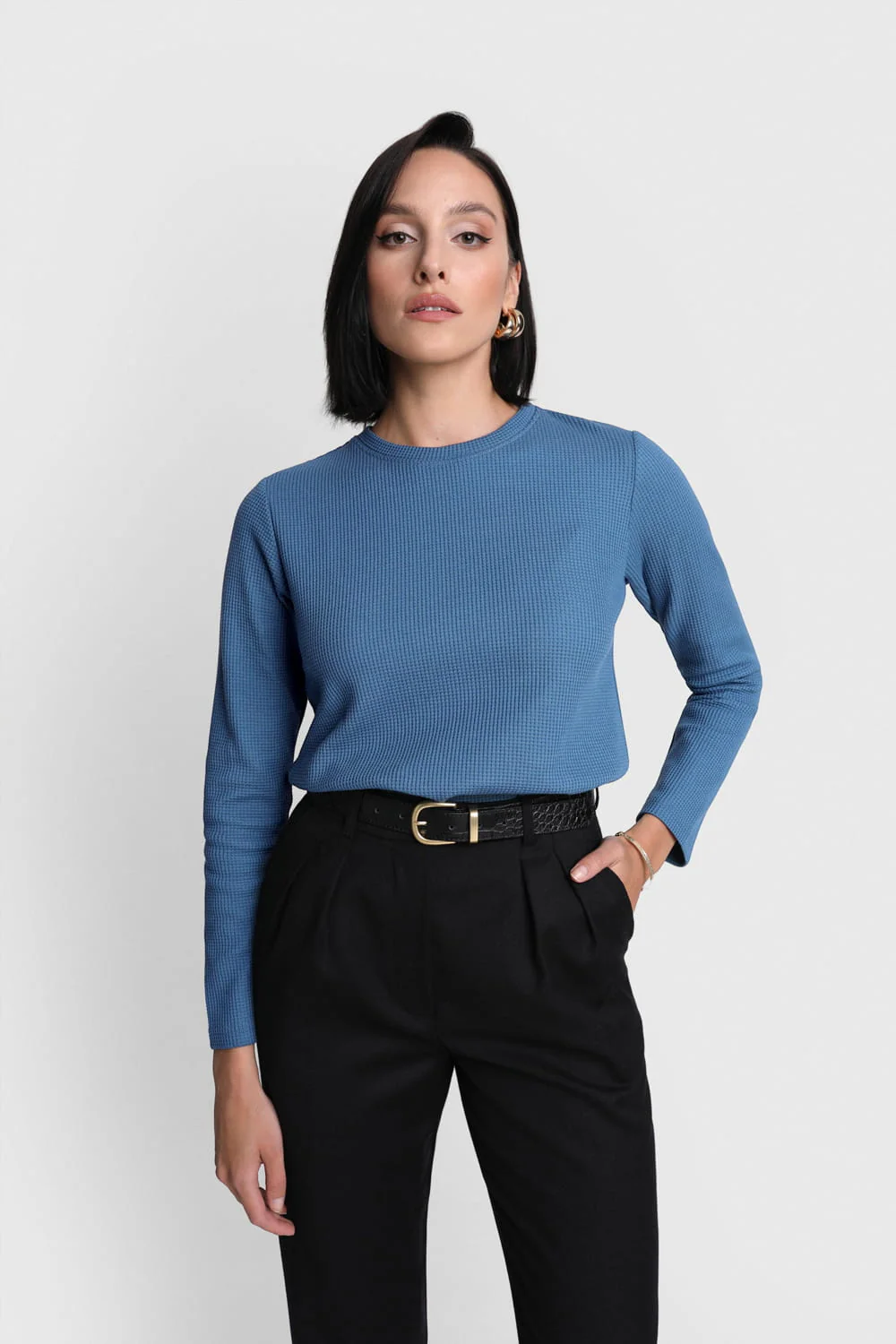 Longsleeve Miss Dapper Blue - Image 6