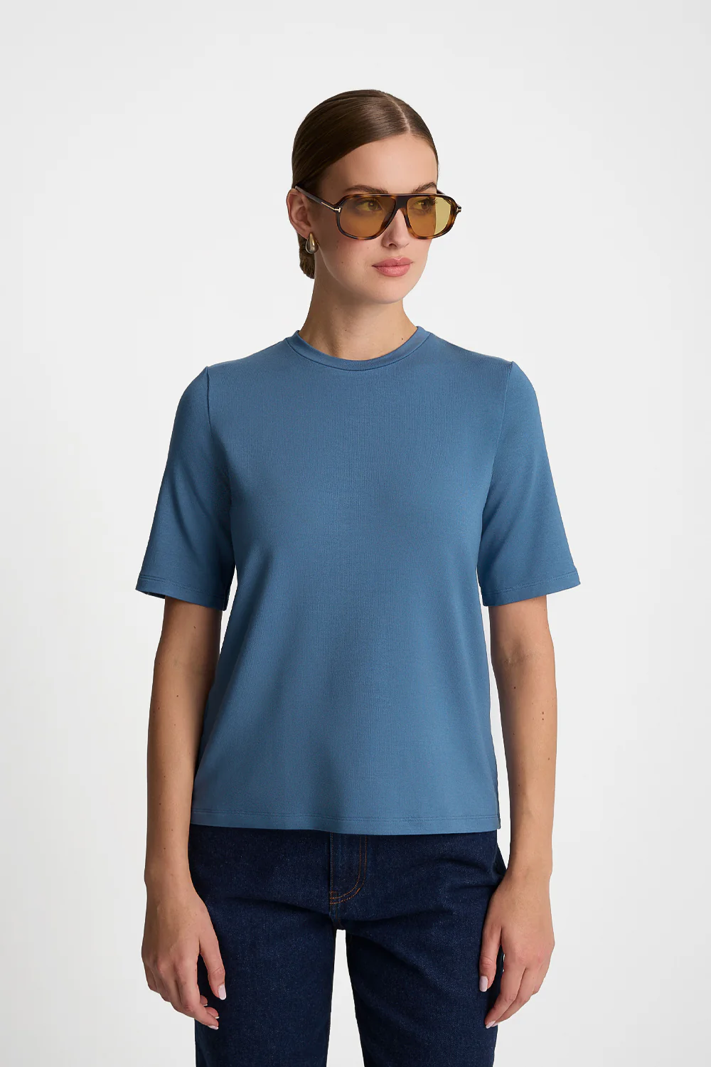 T-shirt Miss Everyday Vintage Blue - Image 3