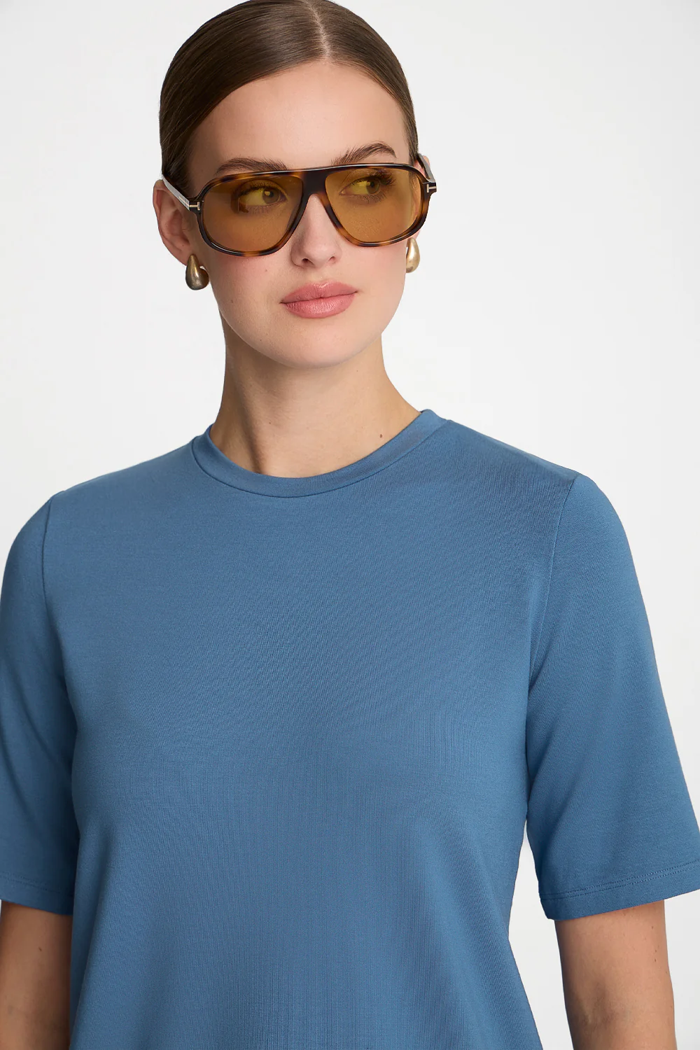 T-shirt Miss Everyday Vintage Blue - Image 4
