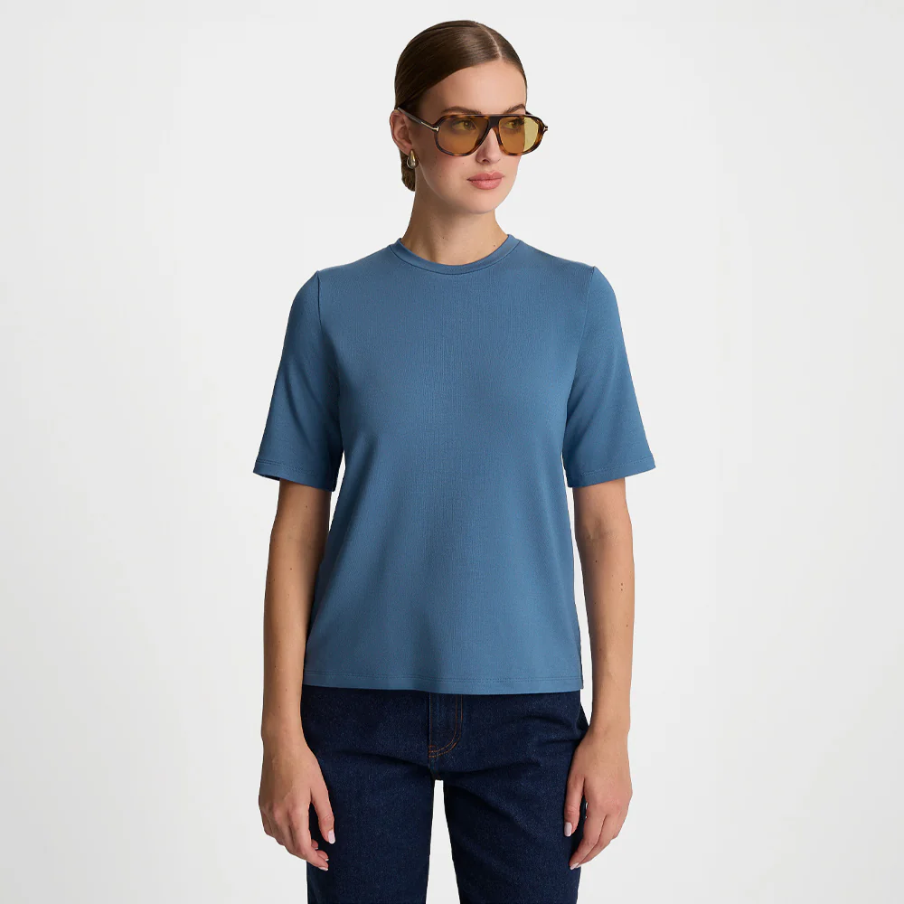T-shirt Miss Everyday Vintage Blue - Image 8