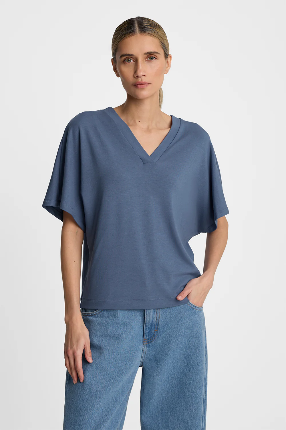 T-shirt Miss Amity Vintage Blue - Image 3