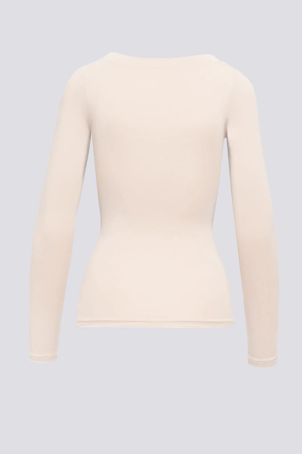 Longsleeve Miss Invisible V-neck Sand - Image 3