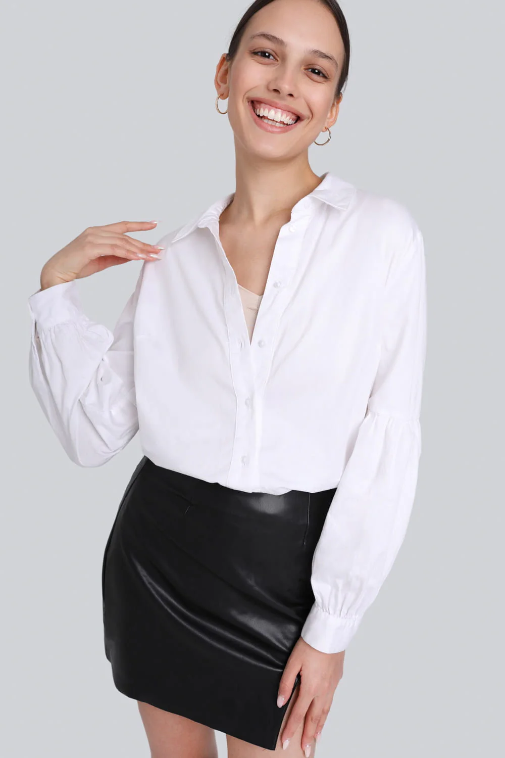 Longsleeve Miss Invisible V-neck Sand - Image 6