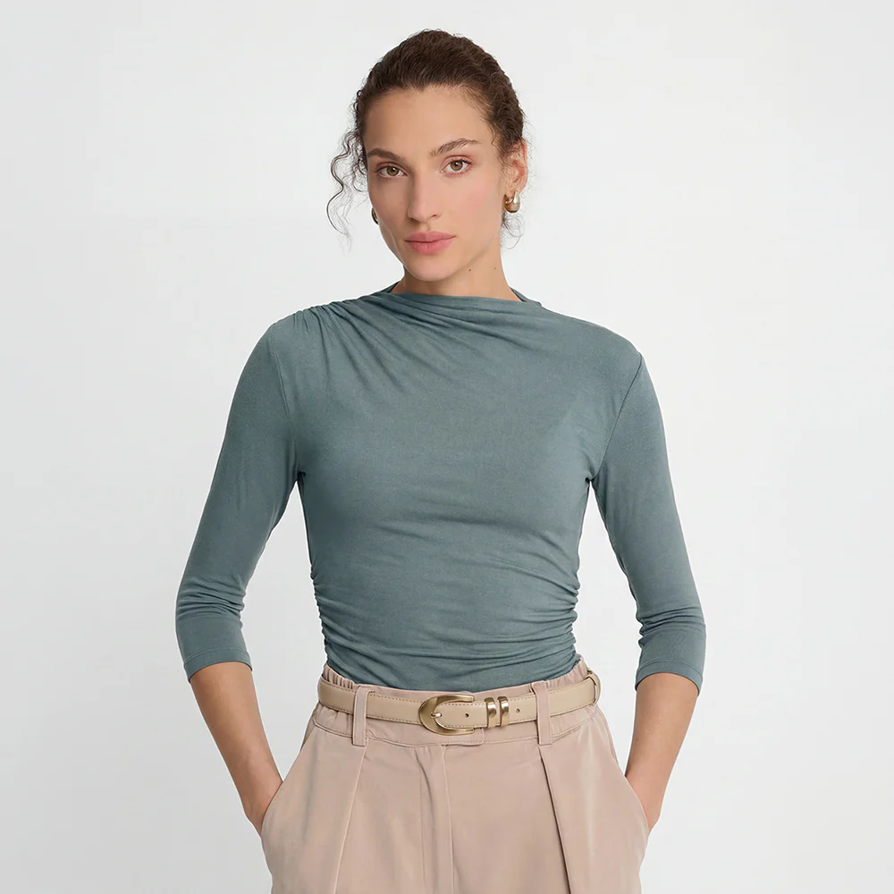 Longsleeve 3/4 Miss Sculptural Olive - Image 8
