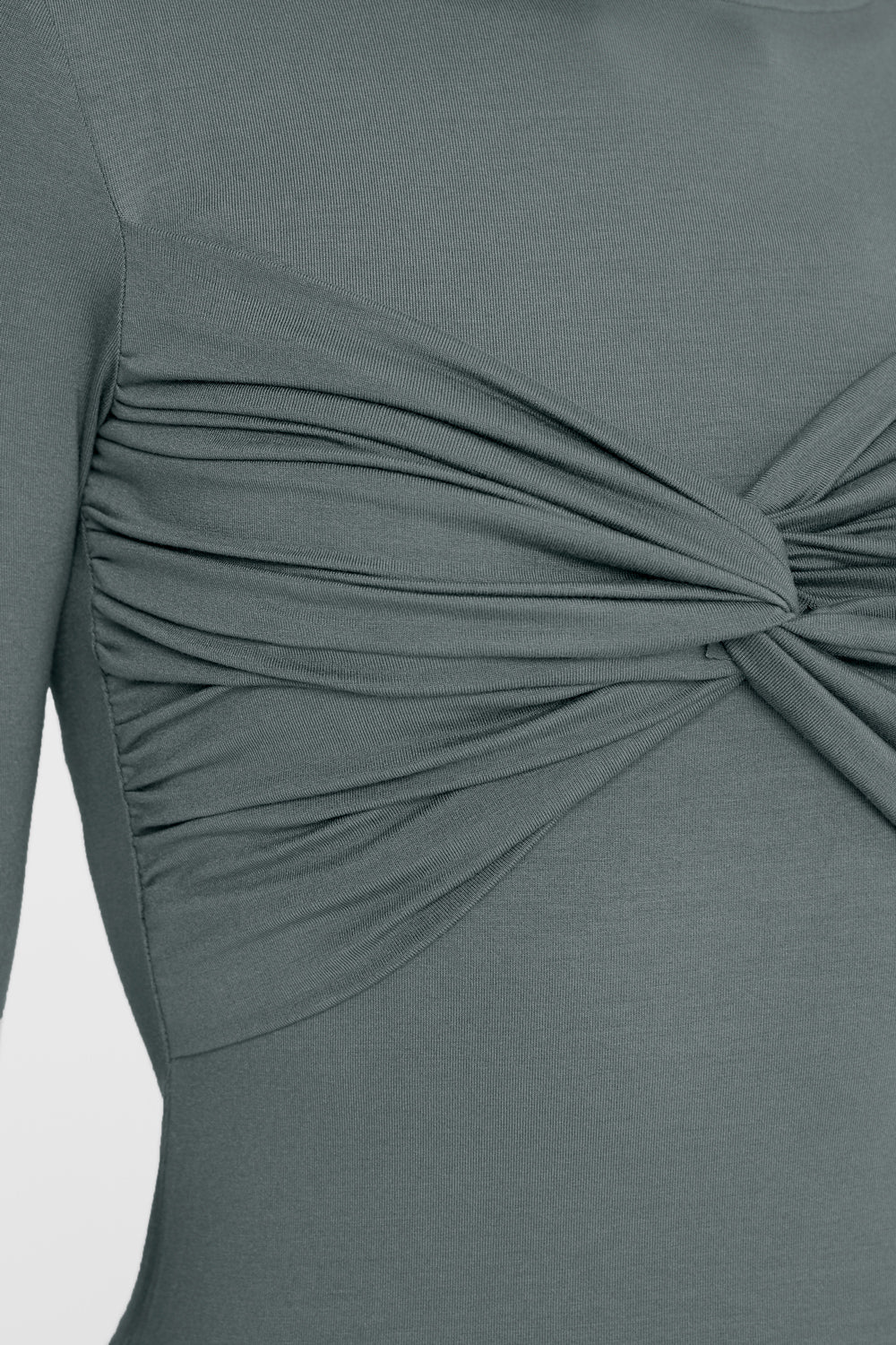 Longsleeve Miss Draped Olive - Image 5