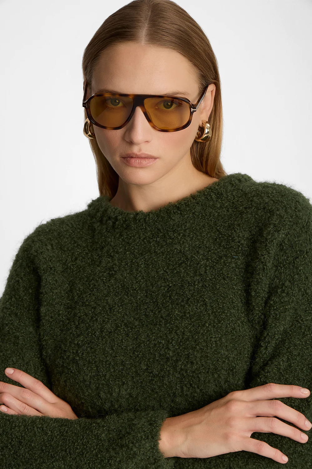 Sweter Miss Fluffy Olive - Image 4