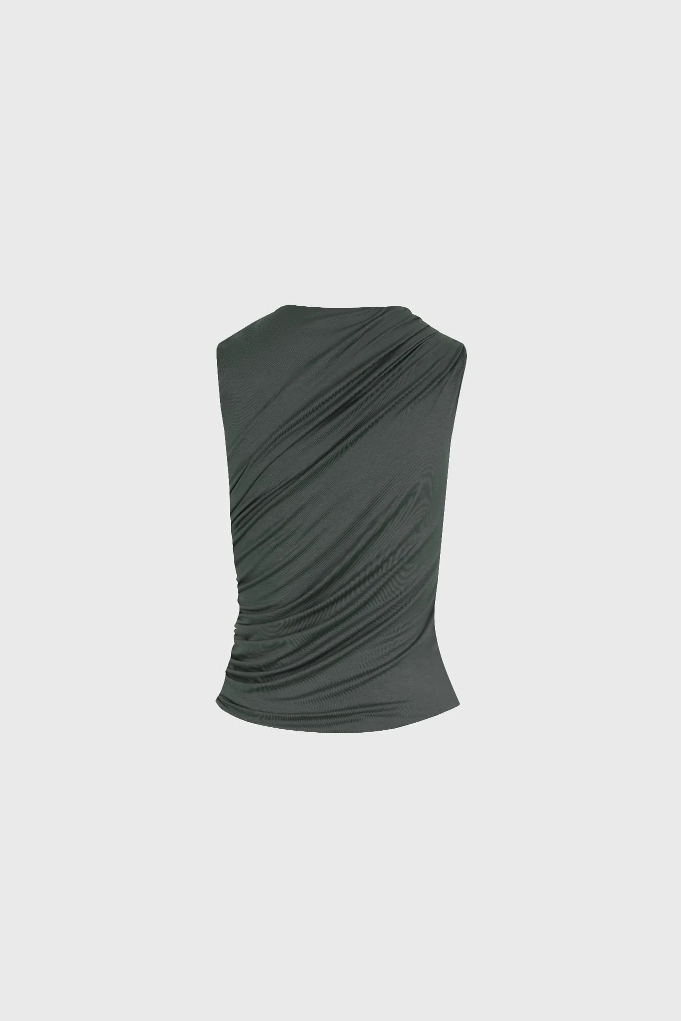 Top Miss Sculptural Olive - Image 4