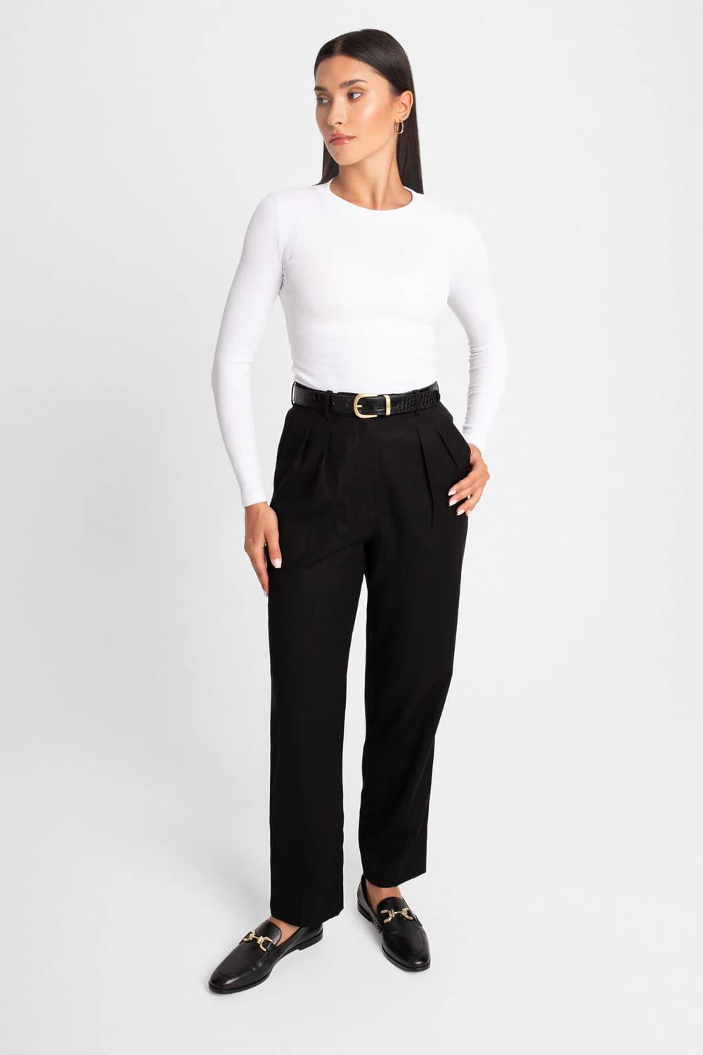 Longsleeve Miss Daily White - Image 3