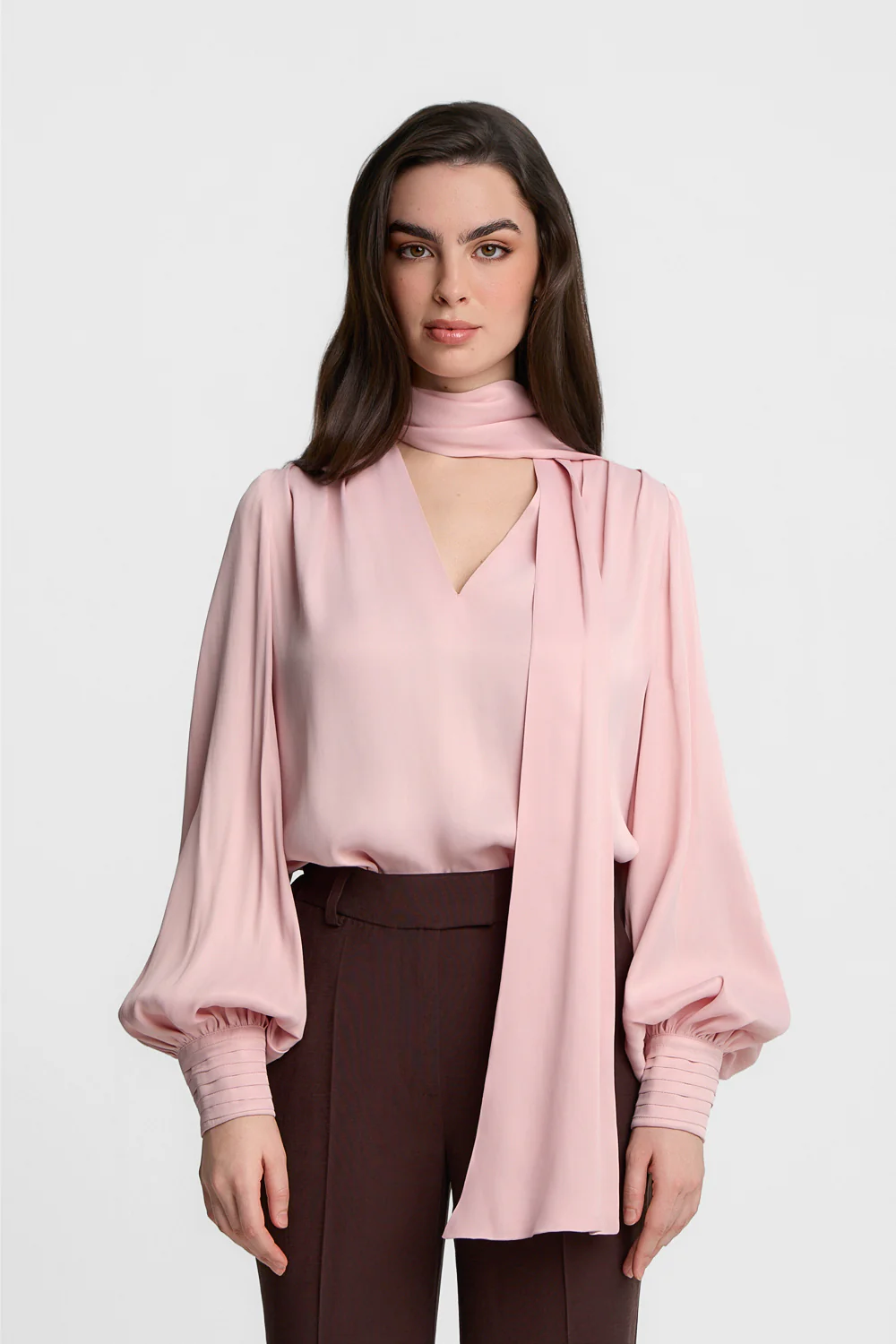 Koszula Miss Suzette Powder Pink - Image 4