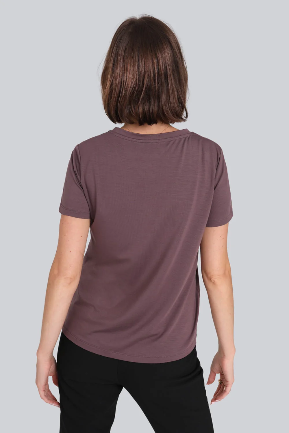 T-shirt Miss Classic Plum - Image 4