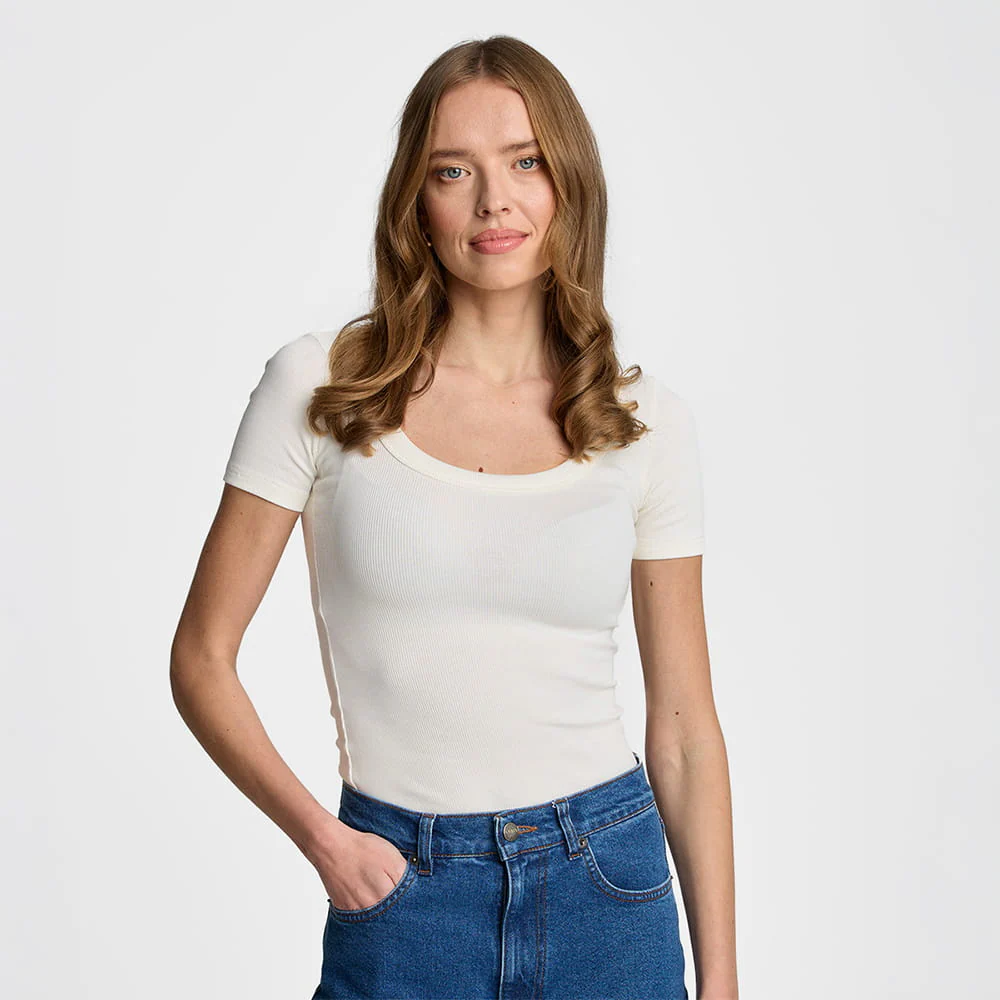 T-shirt Miss Constant Off White - Image 7