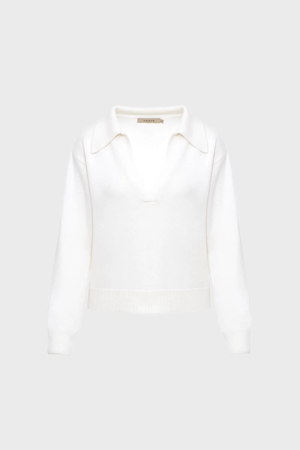 Sweter Miss Effortless Off White - Image 2