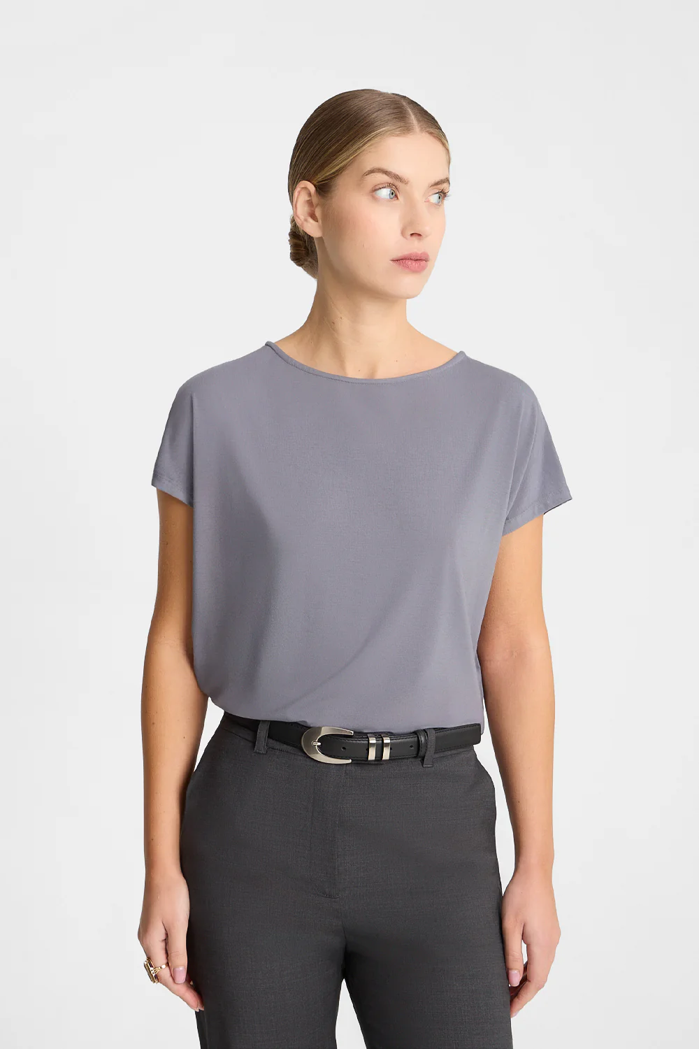 T-shirt Miss Femi Grey - Image 3