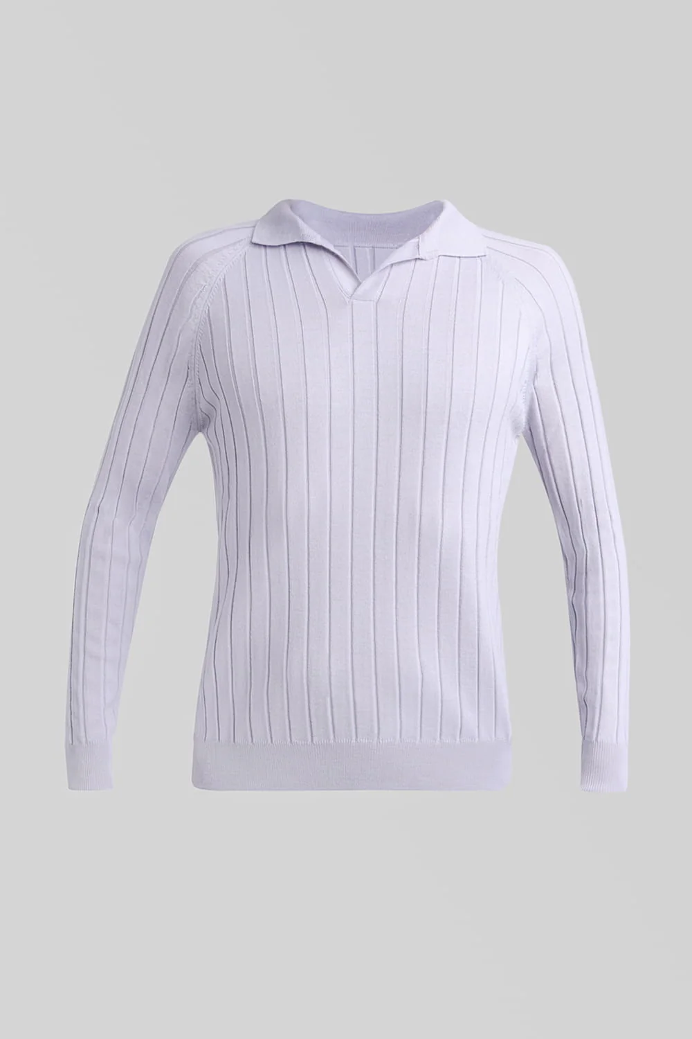 Longsleeve Mr Polo Grey - Image 2