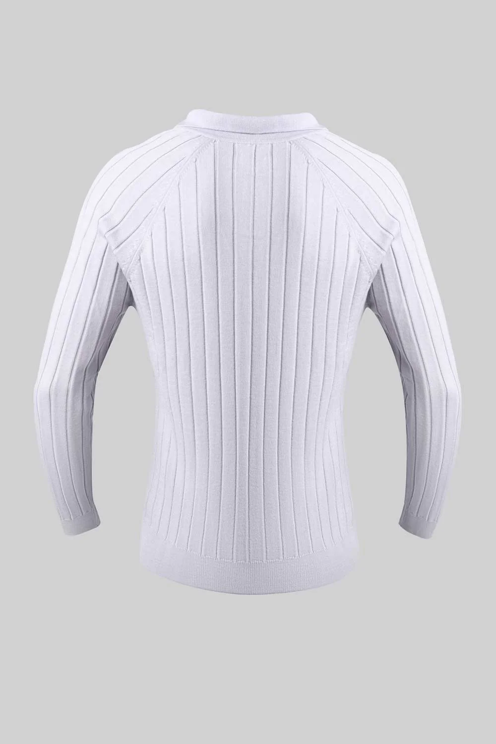 Longsleeve Mr Polo Grey - Image 4