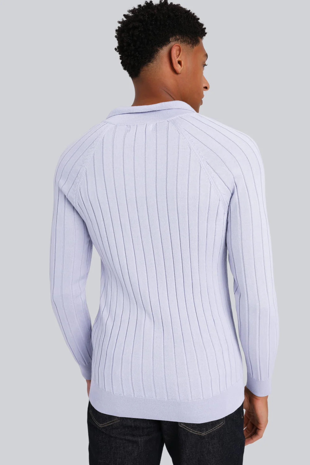 Longsleeve Mr Polo Grey - Image 7