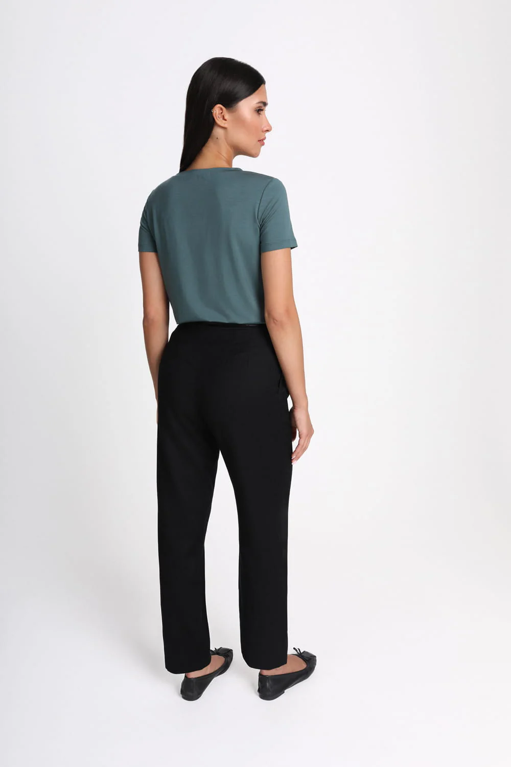 T-shirt Miss Classic Steel Green - Image 4