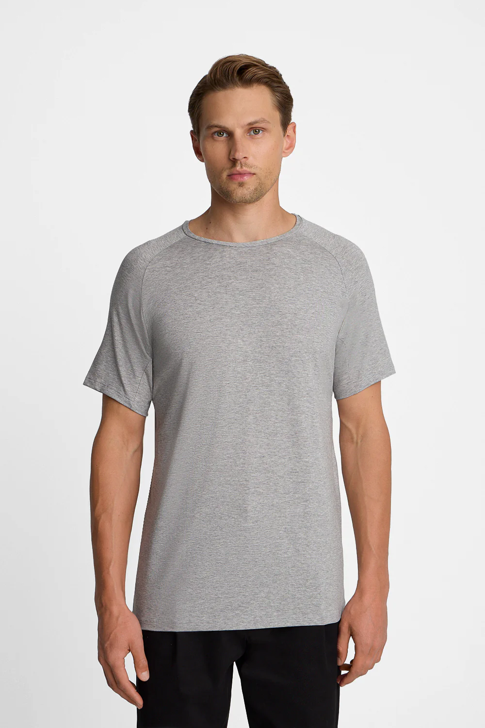 T-shirt Mr Smooth Melange Grey - Image 3