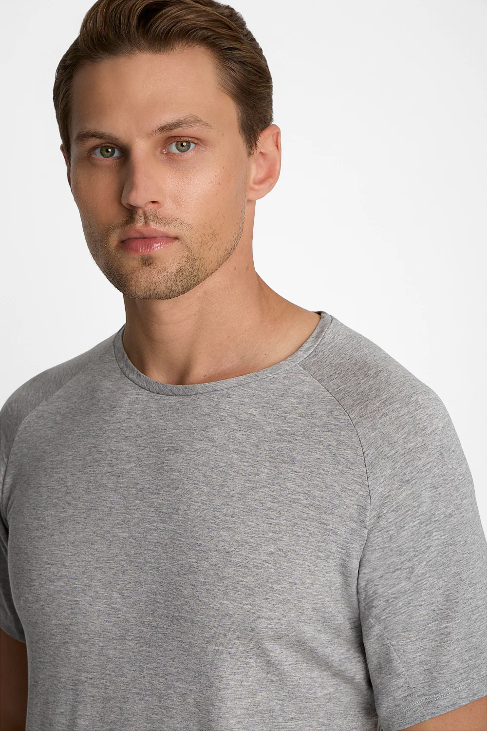 T-shirt Mr Smooth Melange Grey - Image 4