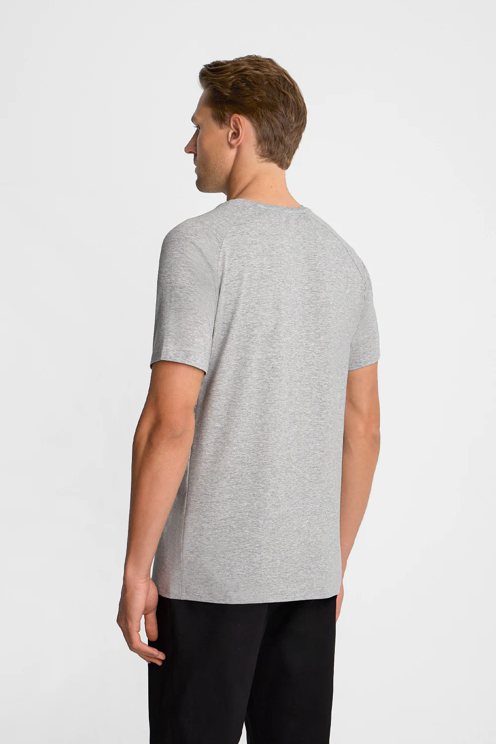 T-shirt Mr Smooth Melange Grey - Image 6