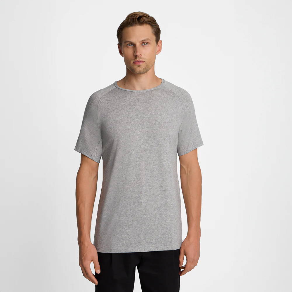 T-shirt Mr Smooth Melange Grey - Image 8