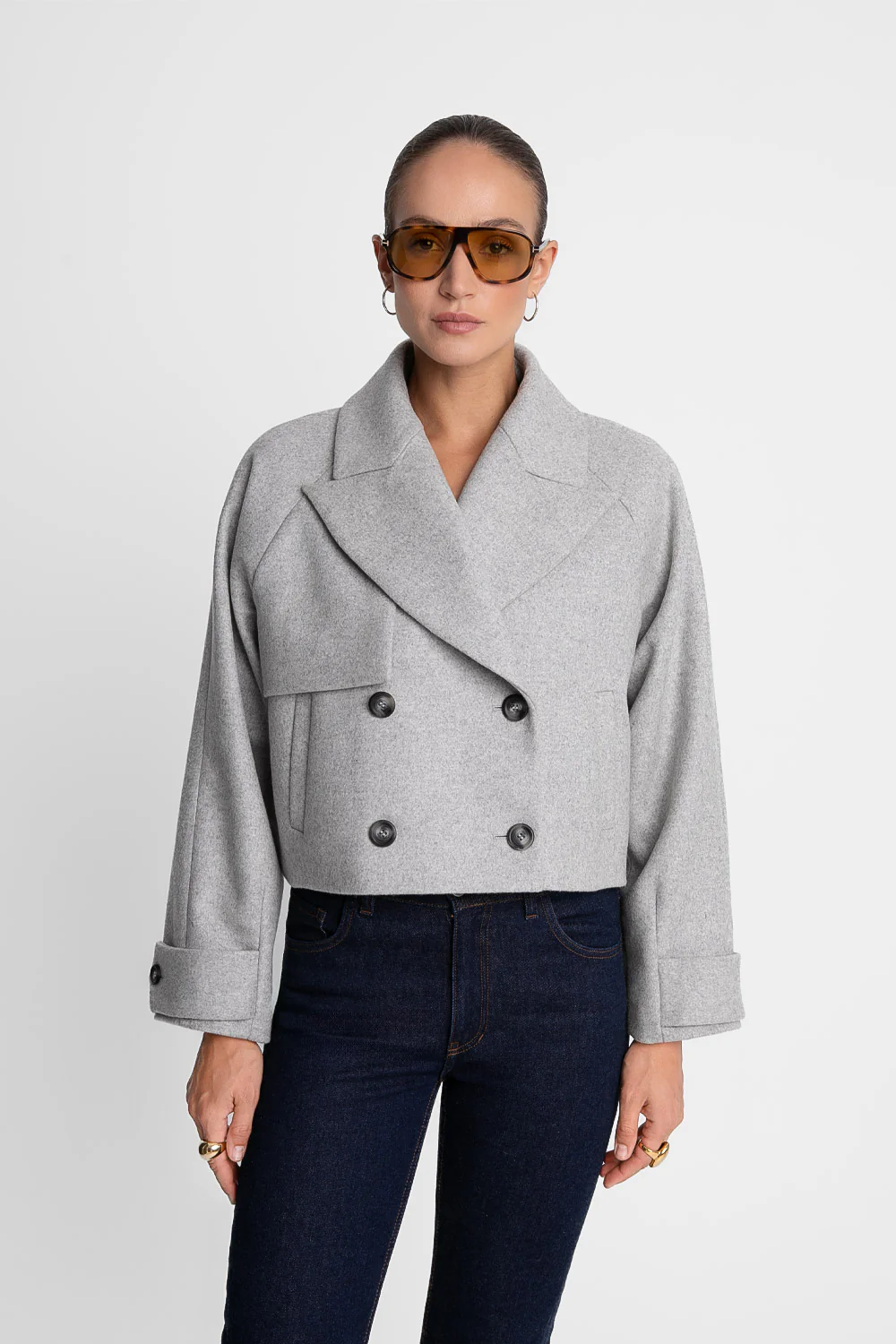 Kurtka Miss Decency Light Grey - Image 3