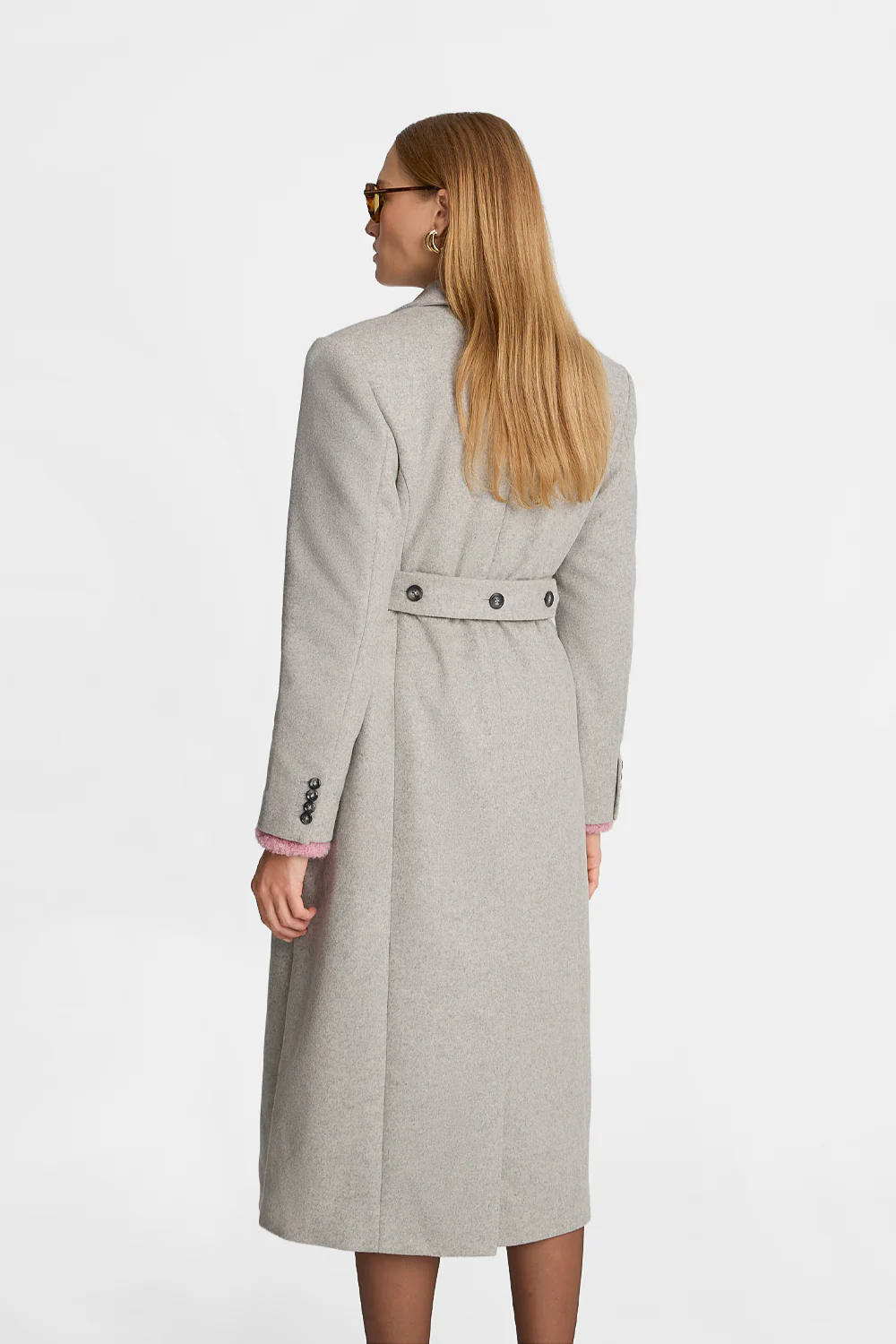 Płaszcz Miss Classic Light Grey - Image 8
