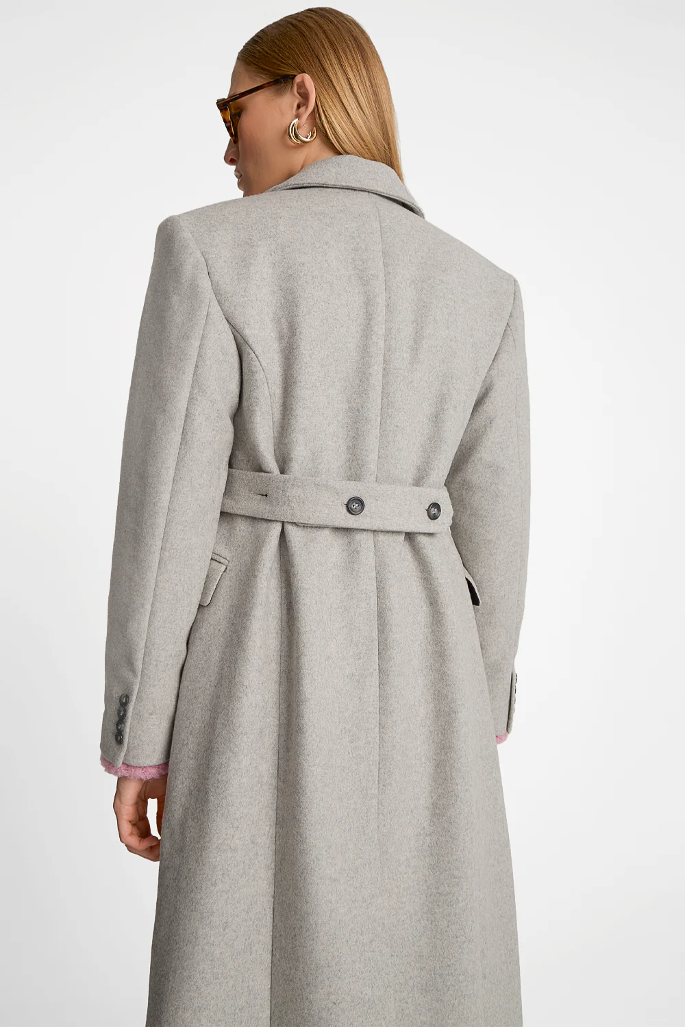Płaszcz Miss Classic Light Grey - Image 9