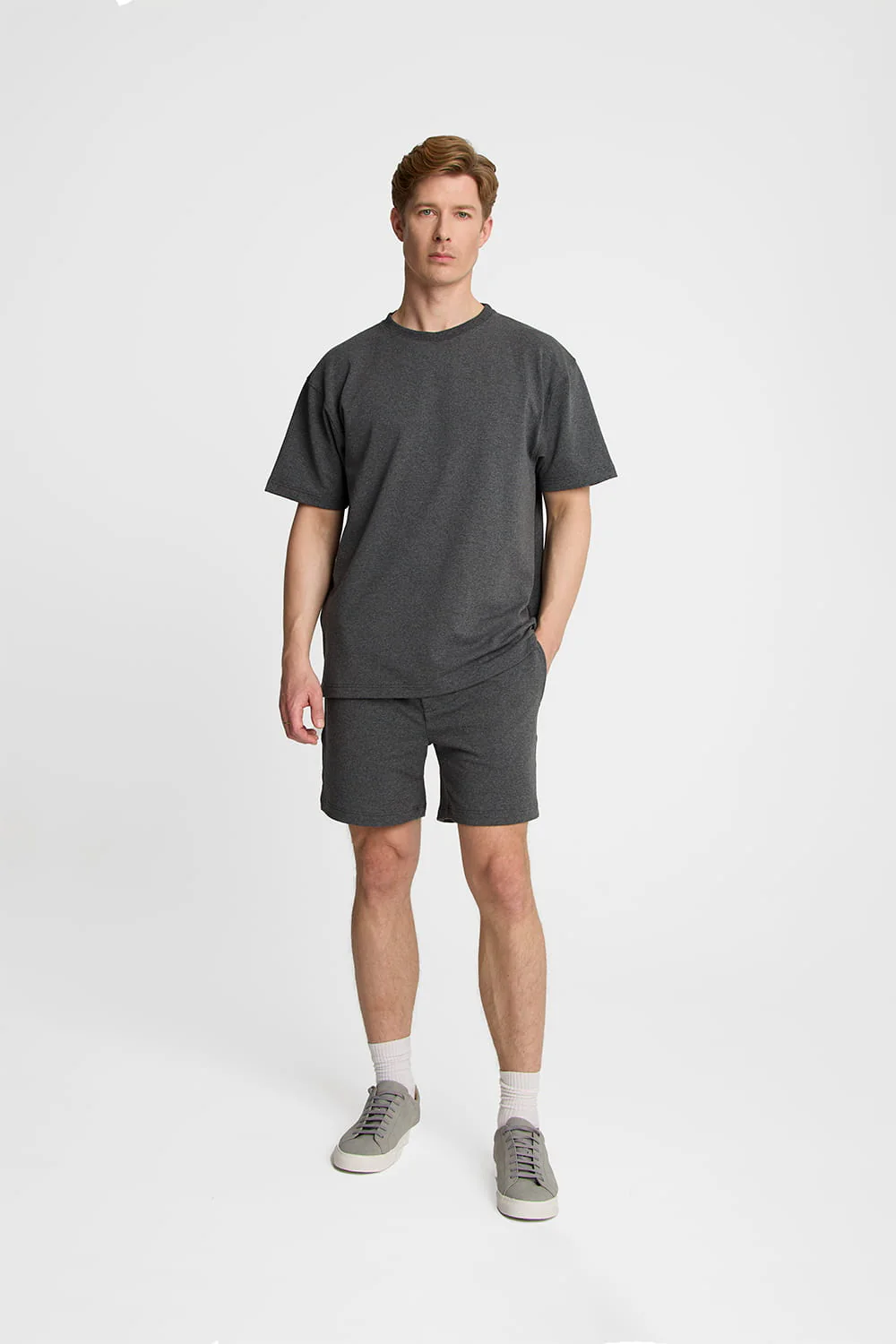 T-shirt Mr Edge Melange Grey - Image 3