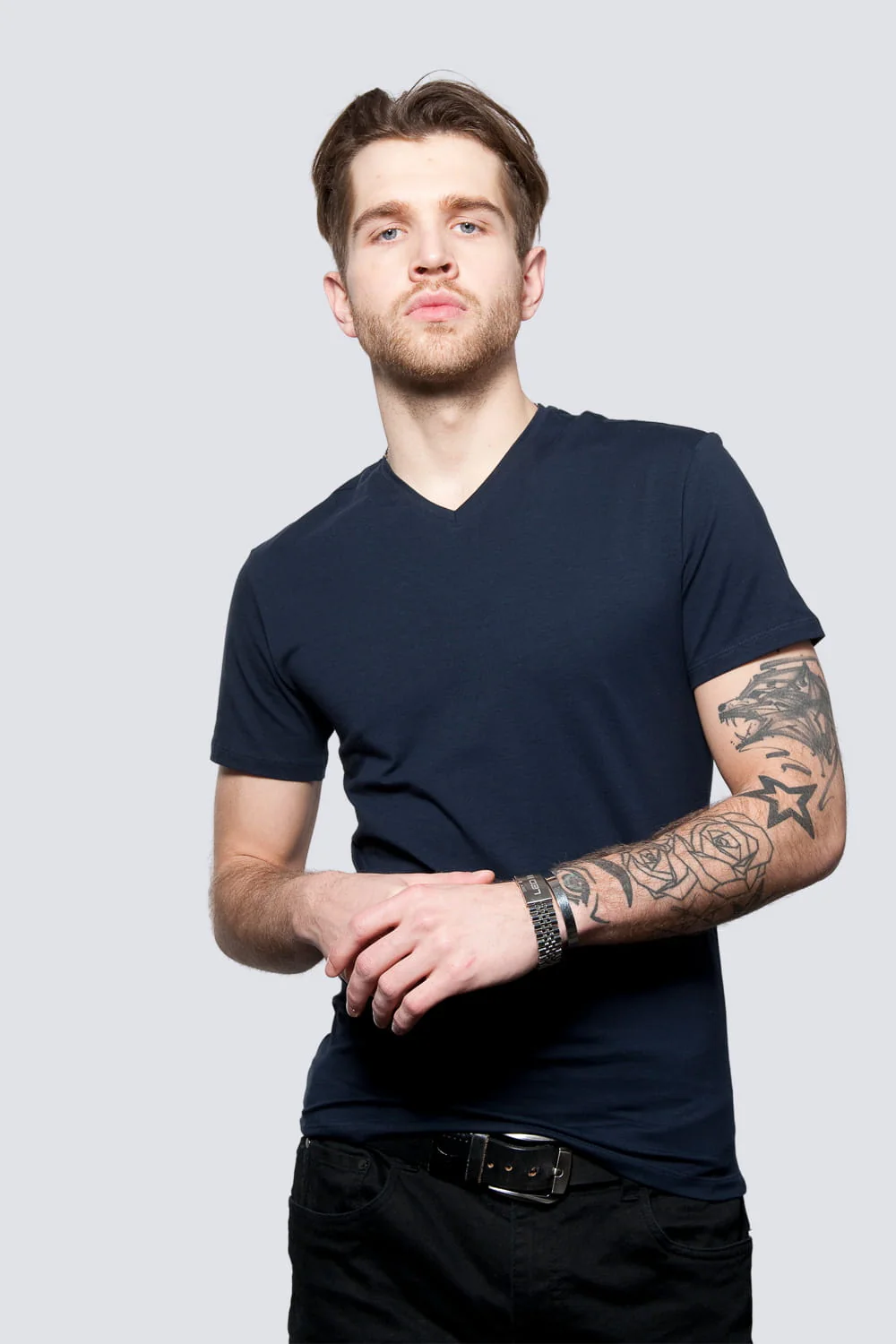 T-shirt Mr Basic Navy - Image 2