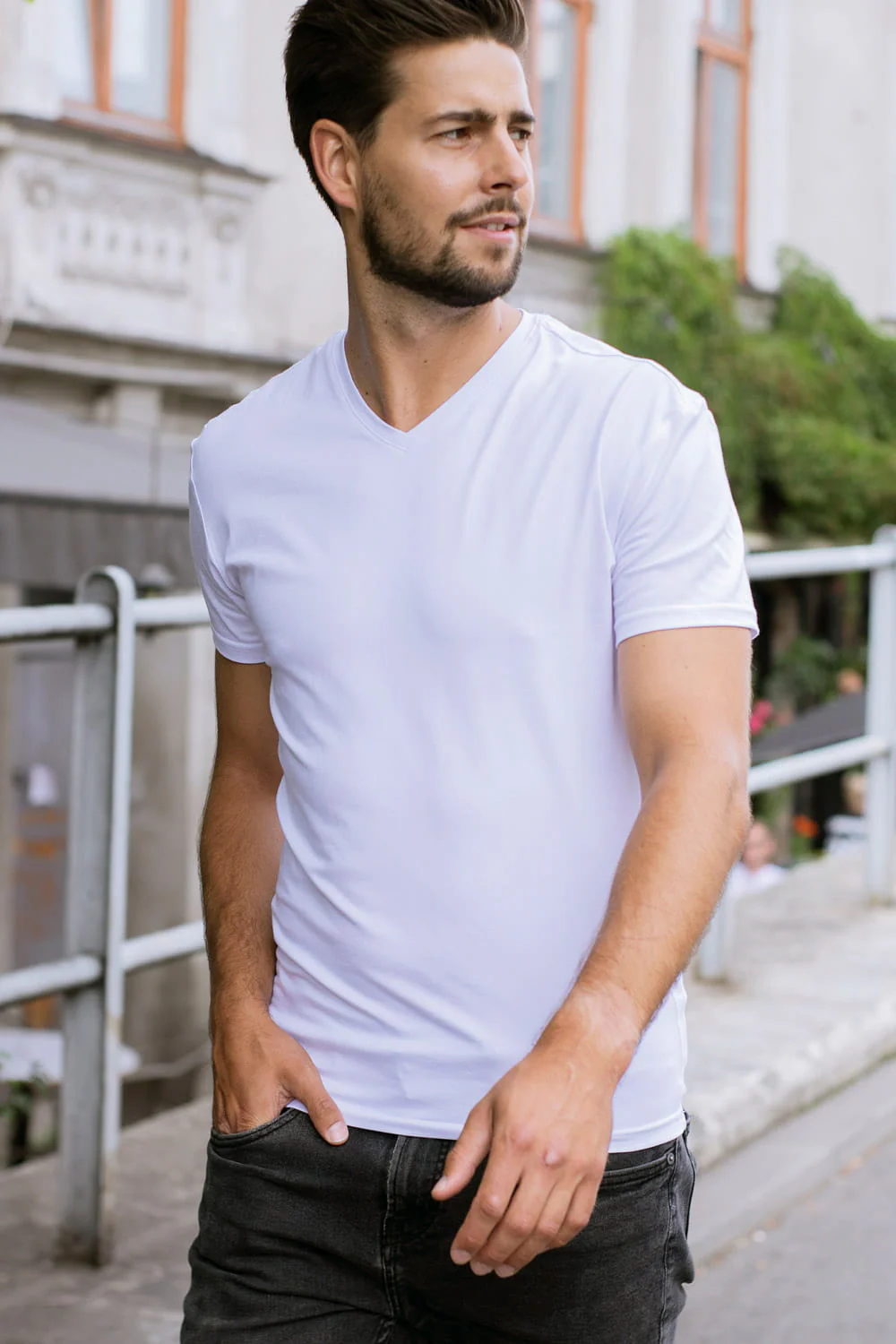 T-shirt Mr Basic White - Image 7